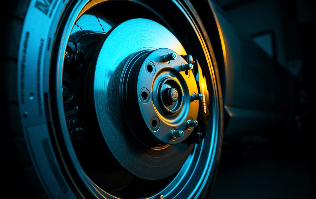 Precision automotive engineering detail